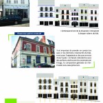 La devanture et l'immeuble