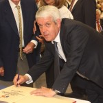 Dépôt de gerbe 40 ans de jumelage